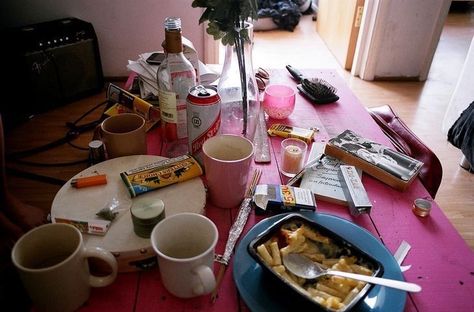 Messy Table, Table Photography, Messy Room, Dream Gift, Design Research, Instagrammer, Baby Blue, Coffee Table, Photographer