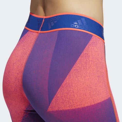 adidas Alphaskin Graphic Long Tights - Pink | adidas US Squats And Lunges, Maximum Effort, Compression Tights, Adidas Sportswear, Running Tights, Pink Adidas, Adidas Online, No Se, Cheer Skirts