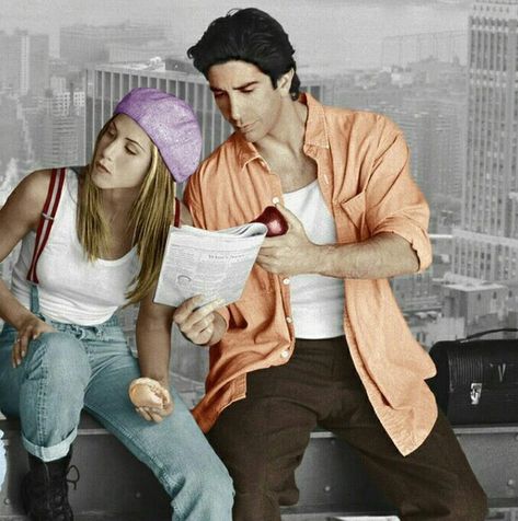 Friends Ross And Rachel, Ross And Rachel, Jenifer Aniston, Friends Episodes, Friends Poster, Friends Cast, Friends Tv Series, Friends Moments, Friends Series