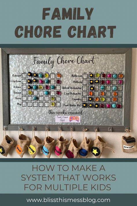 Family Chore Chart Ideas Diy, Family Chore Board Ideas, Large Family Chore Chart, Chore Chart For Adults Diy, Diy Family Chore Chart, Family Chore Chart Ideas, Family Chore Board, Diy Chore Board, Home Chore Chart