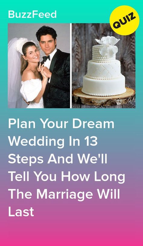 Plan Your Dream Wedding And We'll Tell You How Long The Marriage Will Last #quiz #quizzes #buzzfeed #triviaquestionsandanswers #quizzesbuzzfeed #bestfriendquiz #bffquiz Plan Your Dream Wedding Quiz Buzzfeed, Buzzfeed Wedding Quizzes, Wedding Dress Quizzes, Wedding Dresses Quiz, Wedding Quiz Buzzfeed, Wedding Quizzes, Unavailable Partner, Marriage Quizzes, Emotional Availability