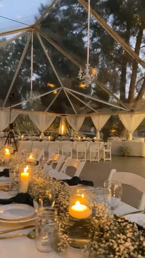 Diy Welding Projects, Backyard Wedding Decorations, Welding Gear, Clear Tent, Backyard Reception, Diy Welding, Outdoor Wedding Decorations, Wedding Plan, Outdoor Tent