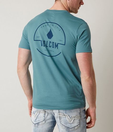 Volcom Heavy T-Shirt - Men's T-Shirts in | Buckle Stormy Blue, Tshirt Design Inspiration, Inspirational Tshirts, T Shirt For Men, Come Back, Mens Tees, Cool T Shirts, Boy Outfits, Tshirt Designs