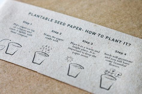 Surprise your loved ones and look after our planet with this unique and beautiful notecard!This notecard is not ordinary, as your feelings and wishes will come to life by using it! Wildflower seeds are embedded in the paper, once planted and watered, flowers will start to grow!FEATURES:• • • • • • • • • • • • •Size : A6 / 104x147mm --> Blank on the back. The paper has 200 gsm and is 100% eco-friendly, biodegradable. The paper is off-white and is embedded with a mix of wildflower seeds. The card comes with a brown craft envelope & in a fully compostable & biodegradable cello sleeve. Sent in a hard-backed envelope for protection. The packaging is all recyclable. Gift package available. Personalised message can be included as well. SHIPPING• • • • • • • • • • • • • We offer international ship Seed Paper Tags, Seed Paper Thank You Cards, Plant Packaging, Flower Seed Paper, Reuse Packaging, Earth Month, Yoga Cards, Ballet Posters, Ballet Teacher