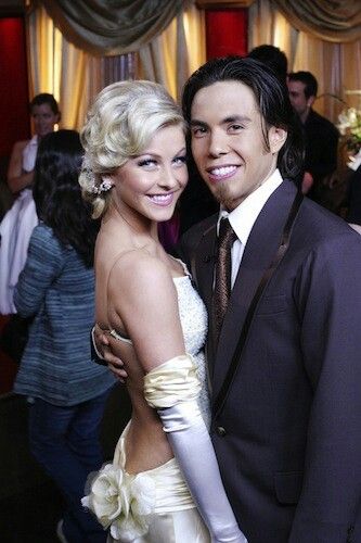 DWTS Season 4 Spring 2007 Apolo Anton Ohno and Julianne Hough Derek And Julianne Hough, Julianne Hough, Dancing With The Stars, Season 4