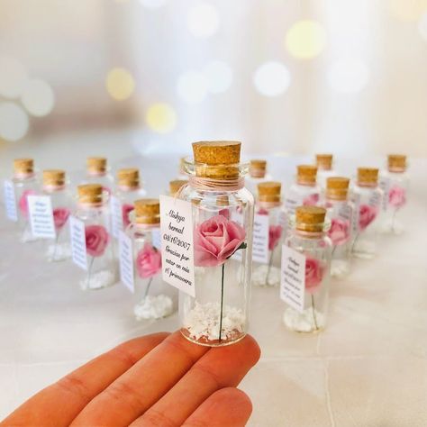 Belle Party Favors, Bottle Party Favors, Rose In A Glass Dome, Sweet Sixteen Party Favors, Quinceanera Party Favors, Sweet 16 Party Favors, Sweet 16 Favors, Rose Dome, Rose In A Glass