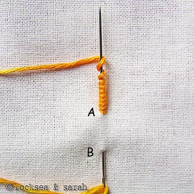 Sulam Pita, Bullion Knot, Tambour Beading, Crazy Quilting, Hand Embroidery Tutorial, Needlepoint Stitches, Embroidery Stitches Tutorial, Pola Sulam, Brazilian Embroidery