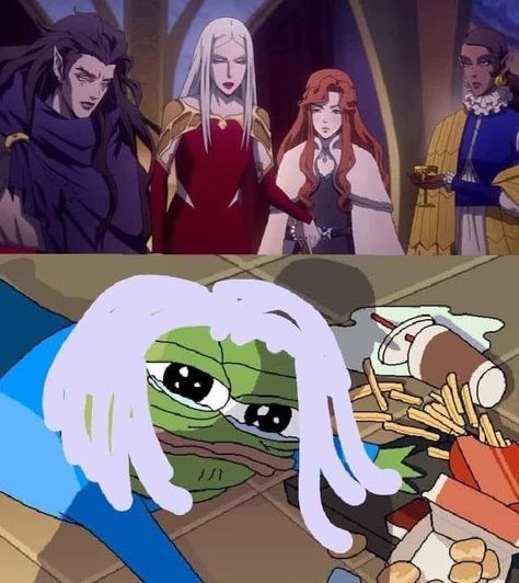 Castlevania Memes Funny, Castlevania 3, Castlevania Netflix, Alucard Castlevania, Castlevania Anime, Memes Pt, Vampire Shows, Avatar Airbender, Funny Profile Pictures