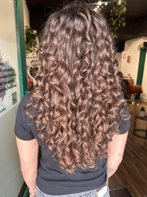 U Shape Haircut Curly Hair, 2c Hair Layers, 3 A Curls, Long 2c Curly Hair, Long 3a Curly Hair, Curly Hair With Long Layers, Curly Hair Layers Long, 3a Hair Type, Curly Hair Layers Medium