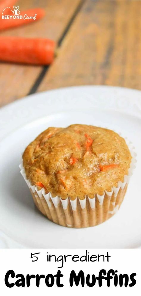 Enjoy a delicious batch of moist carrot muffins made from boxed mix. Using a box of spiced cake mix we can add in and adjust the ingredients ever so slightly to get some fabulous fresh carrot muffins. Add a frosting and enjoy as a cupcake or leave plain and enjoy them as a tasty snack (or breakfast). This 5 ingredient carrot muffins recipe comes together quickly and easily, perfect for holidays or just because. Easy Healthy Carrot Muffins, Simple Carrot Muffins, Bakery Style Carrot Muffins, Health Carrot Muffins, Pineapple And Carrot Muffins, Carrot Muffins Easy, Carrot Muffin Recipe, Canned Carrots, Cake Mix Muffins