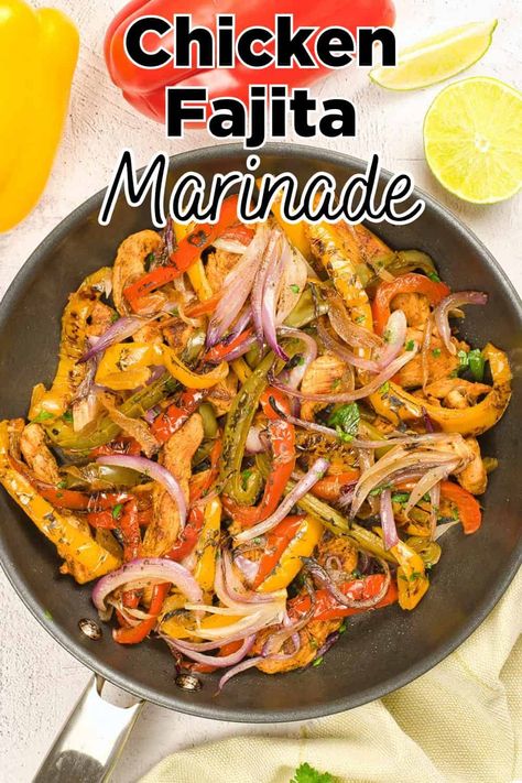 Chicken Fajita Marinade Chicken Fajita Marinade Recipe, Fajita Chicken Marinade, Fajita Marinade Recipe, Chicken Fajita Marinade, Fajita Marinade, Chicken Marinade Recipes, Chicken Fajita Recipe, Chicken Fajita, Fajita Recipe