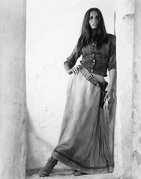 Against Wall Pose, Daliah Lavi, Leaning Against Wall, Lesbian Suit, Old West Photos, Yul Brynner, Sitting Bull, Ursula Andress, Spaghetti Western