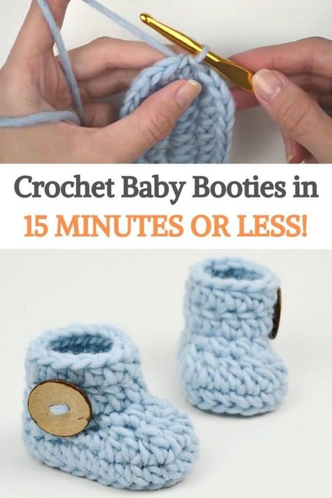 Crochet Baby Booties Free Pattern, Crochet Baby Booties Tutorial, Crochet Baby Socks, Baby Booties Free Pattern, Crochet Baby Booties Pattern, Baby Booties Knitting Pattern, Crochet Baby Boots, Crochet Baby Hat Patterns, Crochet Baby Shoes Pattern