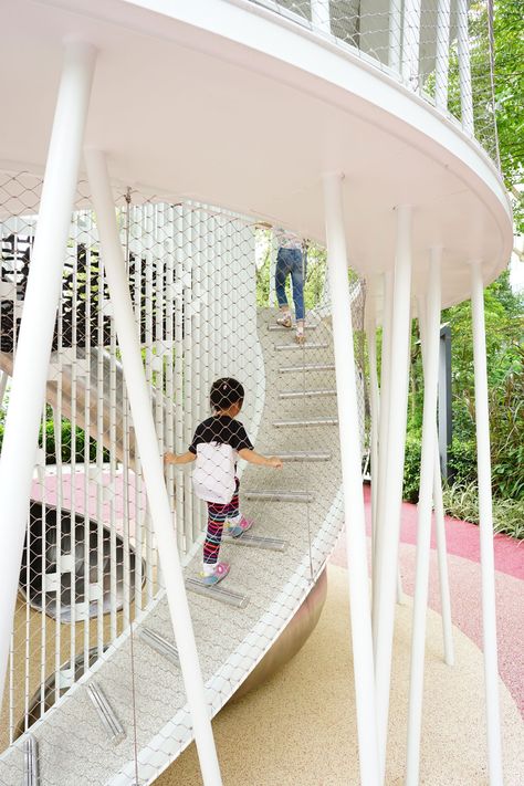 Clearwater Bay Road by CARVE « Landscape Architecture Platform | Landezine Landscape Architecture Sketch, Kindergarten Architecture, Playgrounds Architecture, Architecture Villa, Kindergarten Design, Playground Design, Landscape Architecture Design, Commercial Architecture, Salou