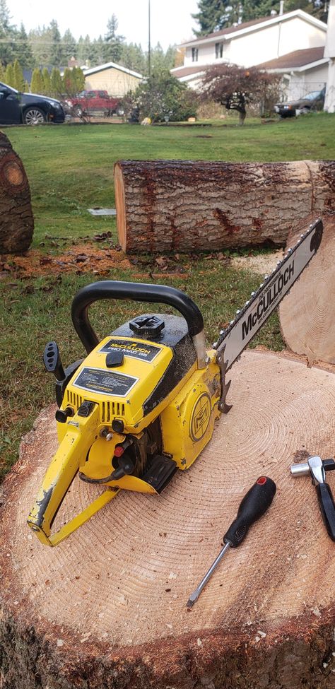 Stihl Chainsaw Wallpaper, Lumberjack Tools, Mcculloch Chainsaw, Lumberjack Style, Logging Industry, Stihl Chainsaw, Firewood Storage, Cabin Ideas, Small Engine