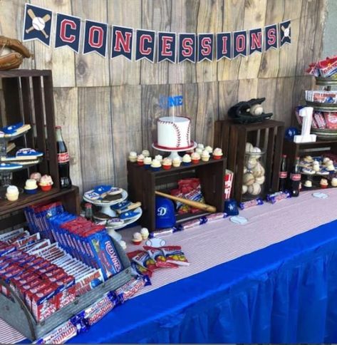 Baseball Rookie of the Year Little Slugger My Rookie Year - Etsy Baseball Concessions, Baseball Theme Birthday Party, Concessions Banner, Baseball Theme Birthday, Baseball Baby Shower Theme, Baseball First Birthday, Baseball Theme Party, Sports Baby Shower, Boys First Birthday Party Ideas