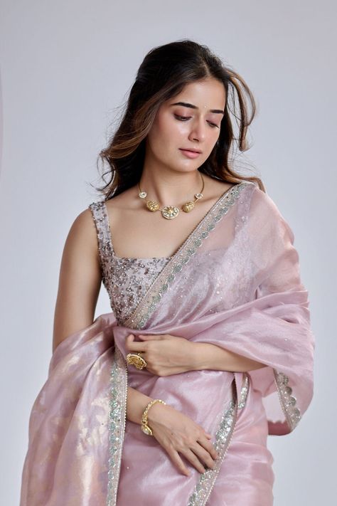 Ashika Ranganath, Saree Wearing Styles, Trendy Outfits Indian, Simple Saree Designs, New Saree Blouse Designs, Fashionable Saree Blouse Designs, Fancy Sarees Party Wear, Traditional Indian Dress, Desi Fashion Casual