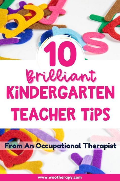 First Year Kindergarten Teacher, School Based Occupational Therapy, Beginning Kindergarten, Play Based Learning Kindergarten, Kindergarten Jobs, Calm Down Kit, Early Years Teacher, Kids Handwriting, Handwriting Activities