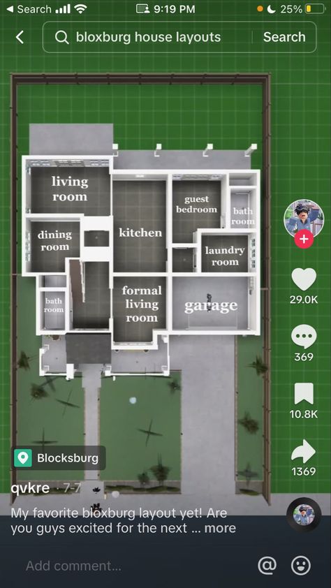 Bloxburg House Layouts 90k, Bloxburg One Level House Layout, Bloxburg Soft House Layout, Bloxburg House Farmhouse Layout, Bloxburg House Ideas Suburban Layout, Bloxburg House Floor Plan Mansion, How To Build House In Bloxburg, 2 Story Floor Plans Bloxburg, Bloxburg House Outline