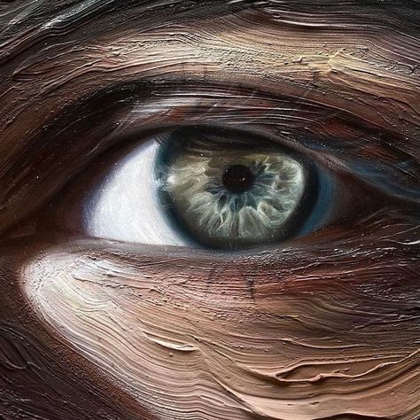 Eric Lacombe, Eye Paintings, Art Mini Toile, Behind Blue Eyes, Eye Painting, Textured Canvas Art, Drip Painting, Realistic Art, Mini Canvas Art