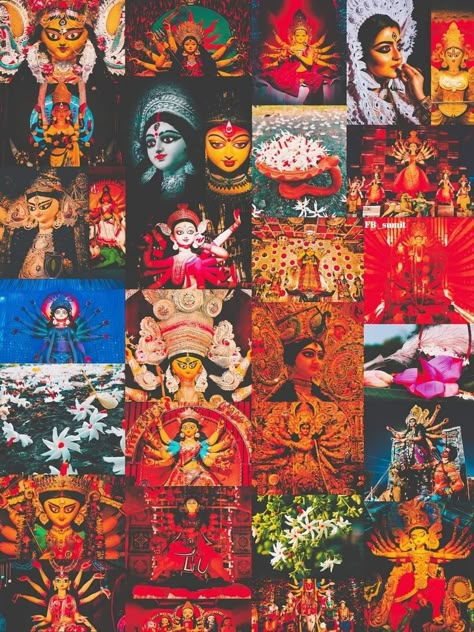 Dusshera Aesthetic Pics, Navratri Collage, Navratri Puja, Gold Art Painting, Easy Mandala Drawing, Durga Painting, Tell Me More, Indian Art Gallery, Durga Images