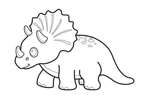 Coloring pages Triceratops. Download or print for free Triceratops Coloring Page, Triceratops Drawing, Dinosaur Ideas, Dino Drawing, Dinosaur Triceratops, Dinosaur Cartoon, Dinosaur Printables, Funny Dinosaur, Cartoon Coloring