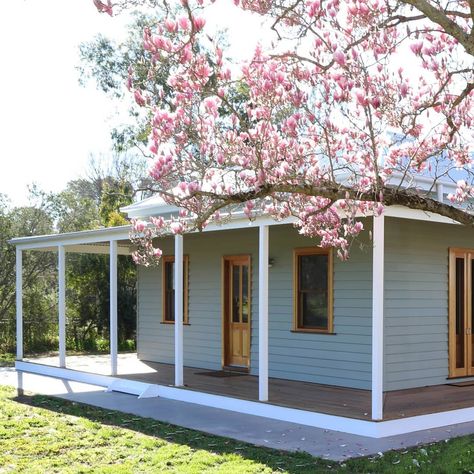 Porter's Paints on Instagram: “Equally as beautiful as the other; the 'Olive Grove' exterior & that magnolia in full bloom 💕 ​. ​. ​@teagardencreekcottage in North East…” Porter Paint, Olive Grove, In Full Bloom, Exterior House Colors, North East, House Colors, Traditional Style, Magnolia, House Exterior