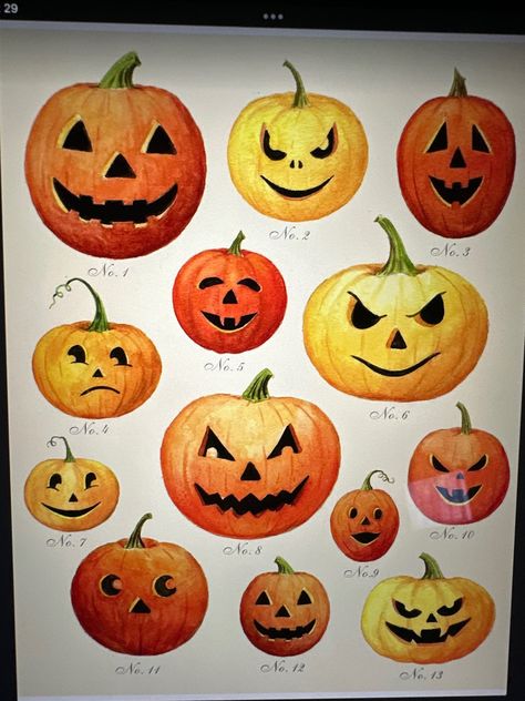 Jack o Lantern 🎃 Painted Jack O Lantern Ideas, Jack O Lantern Painting, Painted Jack O Lantern, Jack O Lantern Ideas, Vintage Jack O Lantern, Lantern Painting, Jack O Lantern Faces, Lantern Ideas, Craft Corner