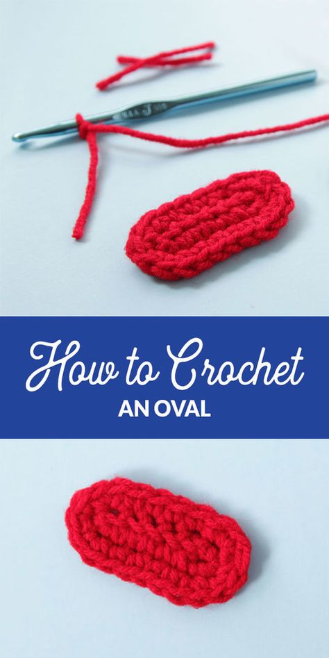 How To Crochet Different Shapes, Oval Crochet Pattern, Crochet Oval Pattern, Crochet An Oval, Beginner Crochet Baby Blanket, Easy Crochet Rug, How To Start Crochet, Crochet Shapes, Crochet Oval