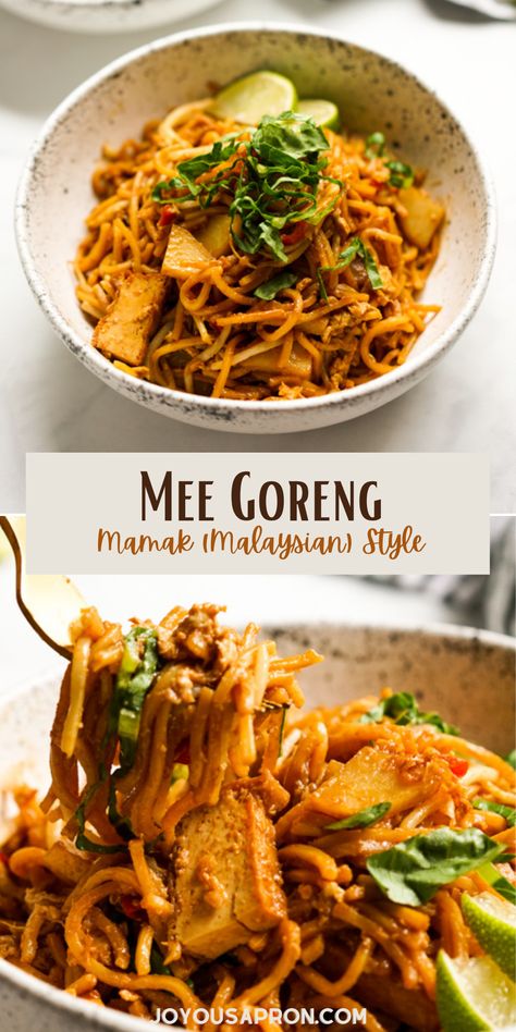 Indonesian Mee Goreng Noodles, Malaysian Dinner Recipes, Mee Krob Recipe, Mamak Malaysia, Malaysian Food Recipes, Mee Goreng Recipe, Budget Lunches, Manchurian Noodles, Malaysian Noodles