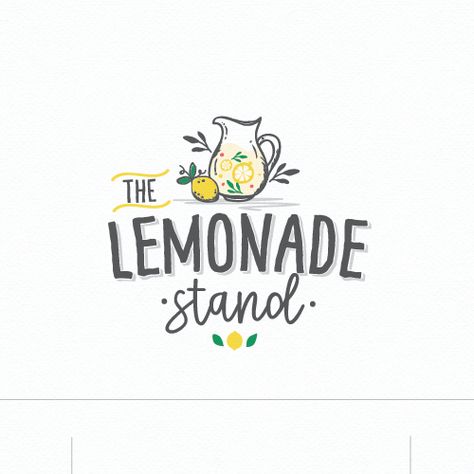 Lemonade Logo, Nutrition Logo, Lemon Kitchen Decor, Fun Logo, Lemon Kitchen, Logo Idea, Cake Logo, Positive Lifestyle, Beautiful Logos