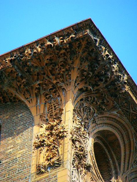 Guaranty Building, Beaux Arts Architecture, Louis Sullivan, Chicago School, Art Nouveau Architecture, Brick Architecture, Art Nouveau Design, Architecture Old, Buffalo Ny