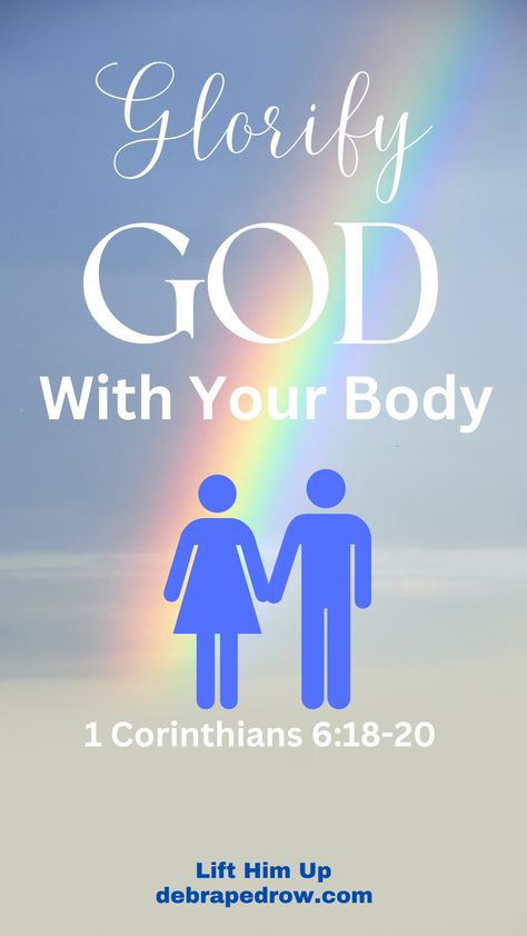 Honor God With Your Bodies, Glorifying God, The Marriage Bed, Glory To His Name, Bible Board, Christian Authors, Jesus Videos, Glorify God, Praise Dance