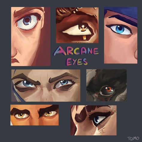 Arcane Drawing Style Tutorial, Arcane Shading Tutorial, Arcane Eyes Tutorial, Arcane Style Art Study, How To Draw In Arcane Style, Arcane Artstyle Study, Arcane Art Study, Arcane Artstyle Tutorial, Arcane Art Style Tutorial