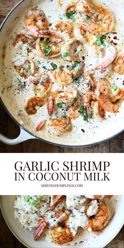 Shrimp In Coconut Milk, Shrimp Coconut Milk, Cycle Care, Light Eating, 2024 Meals, Recipes Chili, Cake Pizza, Pizza Sandwich, Coconut Milk Recipes