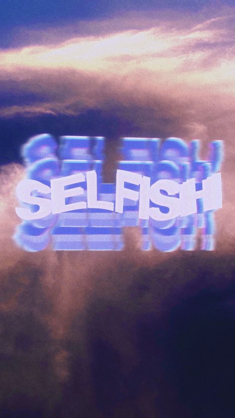 Selfish Wallpaper Aesthetic, Selfish Aesthetic, Aesthetic Background, Aesthetic Wallpaper, Aesthetic Wallpapers, Neon Signs, Inspirational Quotes, Neon, Wallpapers