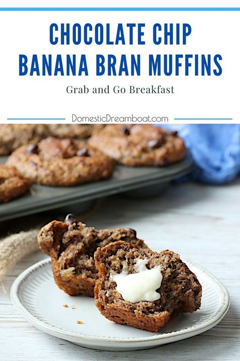 High Fiber Muffins, Banana Muffin Recipe Healthy, Bran Muffins Healthy, Banana Bran Muffins, Banana Buttermilk, Banana Muffin Recipe, Healthy Muffin Recipes, Bran Muffins, Dairy Free Yogurt