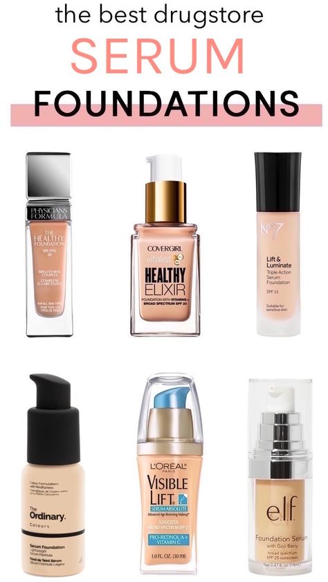 Ordinary Serum Foundation, Ordinary Serum, Best Drugstore Makeup, Drugstore Foundation, Serum Foundation, Skincare Benefits, Vanity Box, Best Serum, Beauty Finds