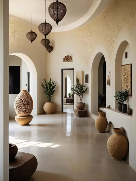 African Interior Design, Spanish Home Decor, Spanish Modern, Mediterranean Interior, Mediterranean Home, Dream House Interior, Decor Home Living Room, Dream House Decor, Dream Home Design