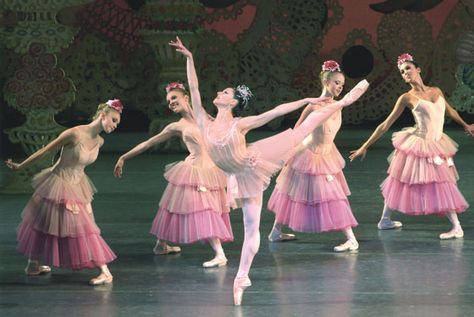 Nutcracker Ballet Costumes, Waltz Of The Flowers, Nutcracker Costumes, New York City Ballet, Ballerina Dance, Flower Costume, George Balanchine, Dance Dreams, Black Ballerina