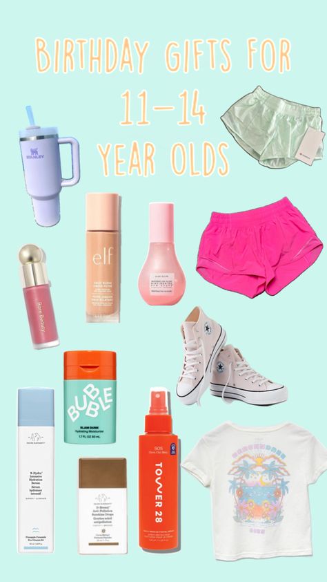 Follow me for more like this Birthday Gifts For 11 Year Girl, Happy 11th Birthday, Dream Birthday, Bday List, Birthday Basket, Adoption Party, Cute Birthday Ideas, Cute Gifts For Friends, Xmas Wishes