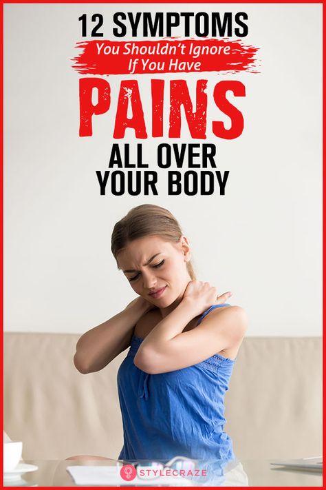 12 Symptoms You Shouldn’t Ignore If You Have Pains All Over Your Body #omg #trending #trends #trendingnow #health #wellness Achy Body Remedies, Body Pain Relief, Body Aches, Water Weight, Body Ache, Back Pain Exercises, Body Pain, Low Back Pain, Knee Pain