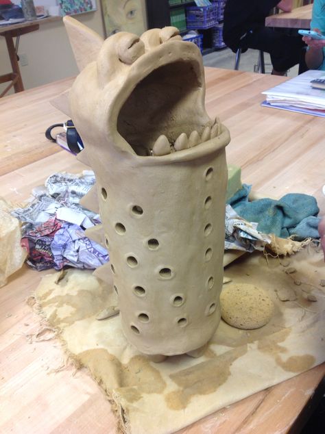 Luminaries candle lantern. Pierced Ceramics, Clay Luminaries, Clay Lanterns, Clay Lantern, Ceramic Lessons, Fish Lanterns, Clay Fish, Candle Luminaries, Ceramic Lantern