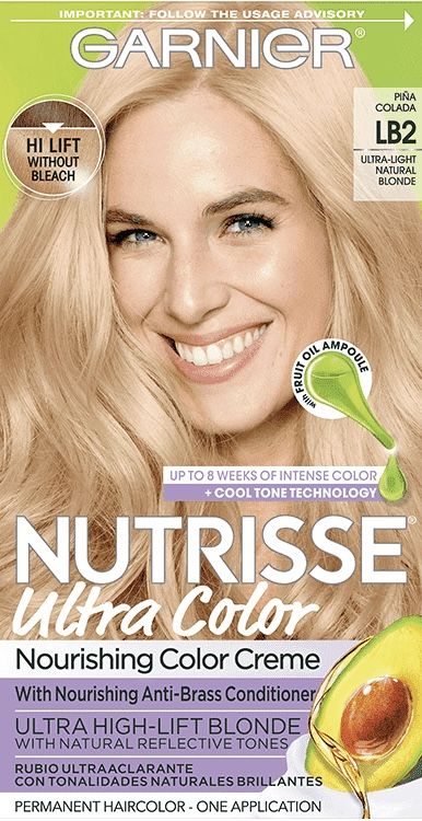 Light Natural Blonde, Garnier Hair Color, Blonde Dye, Natural Bleach, Colored Hair Tips, Golden Rules, At Home Hair Color, Dyed Blonde Hair, Natural Blonde