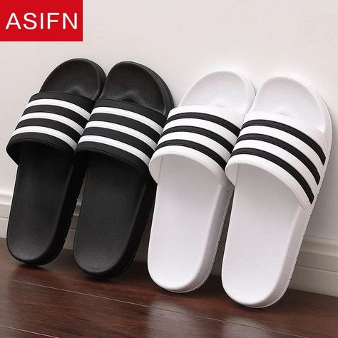 Trending Footwear, Cheap Slippers, White Slippers, Summer Luxury, Slippers For Men, Men's Slippers, Mens Slides, Summer Slippers, Beach Flip Flops