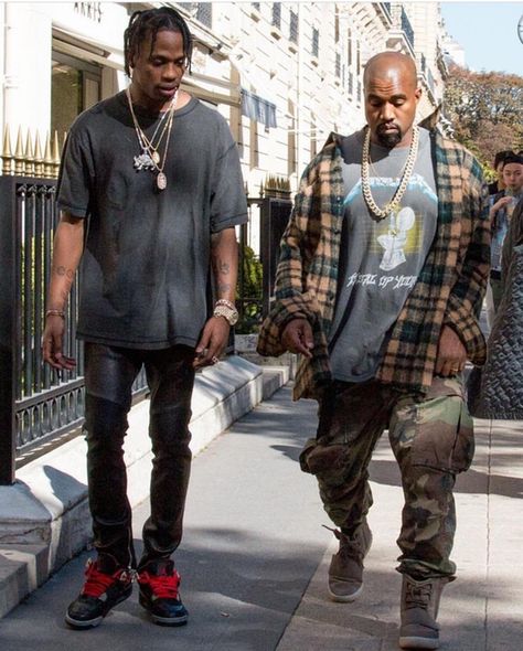 Kanye West Style Outfits, Travis Scott Outfits, Travis Scott Fashion, Kanye West Outfits, Kanye Fashion, Kanye West Style, Looks Hip Hop, Mode Hip Hop, Style Japonais