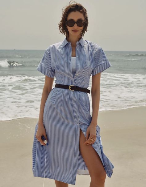 The Most-Wanted List | J.Crew J Crew Looks, Cotton Poplin Dress, Flattering Swimsuits, Coastal Grandmother, Sailor Fashion, Cropped Cardigan Sweater, Sequin Sweater, Striped Shirt Dress, Poplin Dress