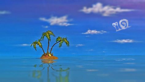 #spongebob #island #bikinibottom #patrick #garry #tropical #backroung Spongebob Background, Flowers Black Background, Island Wallpaper, Spongebob Square, Underwater City, Caribbean Carnival, Spongebob Wallpaper, Real Model, Desert Island