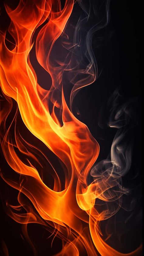 Fire Flame iPhone Wallpaper 4K - iPhone Wallpapers Iphone Wallpaper Orange, Tattoo Background, Flame Tattoos, Amoled Wallpapers, Fire Painting, Tattoo Convention, Fire Image, Fire Tattoo, Flame Art