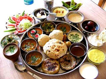 The beautiful state of Uttarakhand has a very simple, yet delicious cuisine. The traditional food is nutritious as well as tasty. Gujarati Thali, Gujarati Cuisine, Wedding Food Menu, Food Meaning, Pani Puri, Gujarati Recipes, Indian Cooking, Indian Dishes, Wedding Food